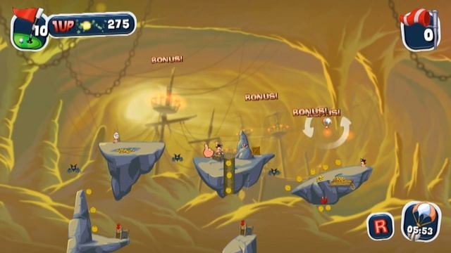 Обзор игры Worms Crazy Golf смотреть онлайн