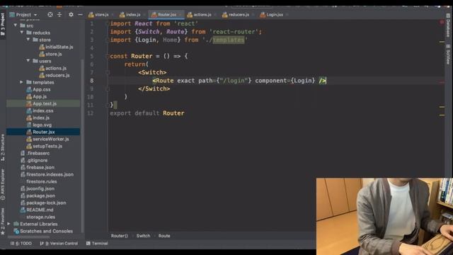 日本一わかりやすいReact-Redux入門#7...URLに応じたコンポーネントを表示しよう смотреть онлайн