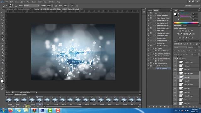 Tutorial Animated Circles Photoshop Action - Free Download 2020 смотреть онлайн