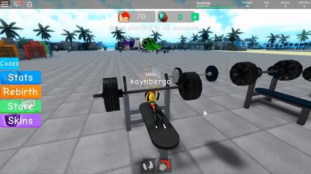 НОВЫЙ СИМУЛЯТОР КАЧКА! ROBLOX ВОТ ЭТО Я ДРЫЩ))) смотреть онлайн