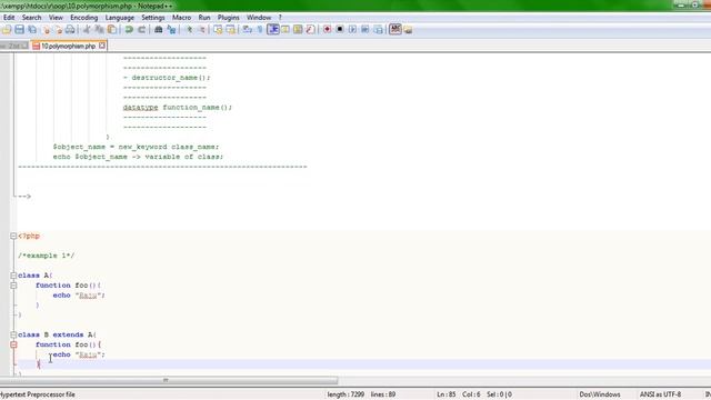 79.10. How to create polymorphism in PHP object oriented programming смотреть онлайн