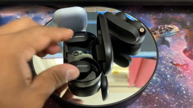 Sony wf1000xm4 vs bose qc 30 vs samsung galaxy buds pro best ANC and sound смотреть онлайн