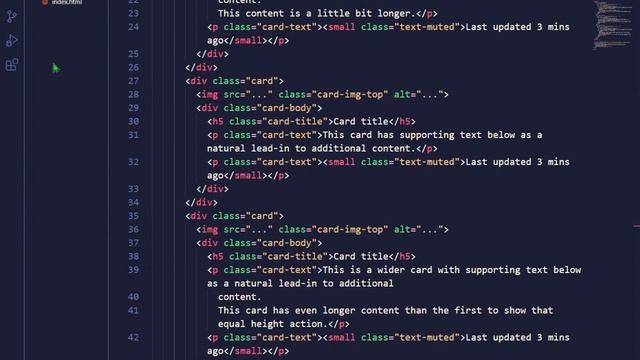 Bootstrap responsive card in Bangla смотреть онлайн