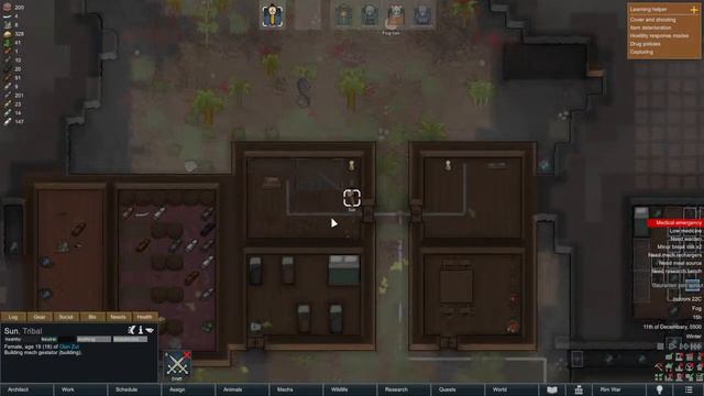 Rimworld BioTech Clan Zui Ep 4 Building robots смотреть онлайн