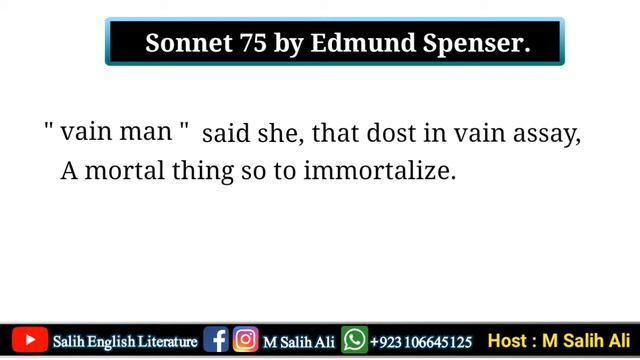 Sonnet 75 by Edmund Spenser in Urdu/Hindi смотреть онлайн