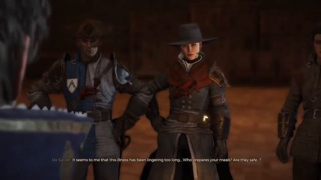 Greedfall: Constantin looks sicker each time De Sardet returns... 😔 смотреть онлайн