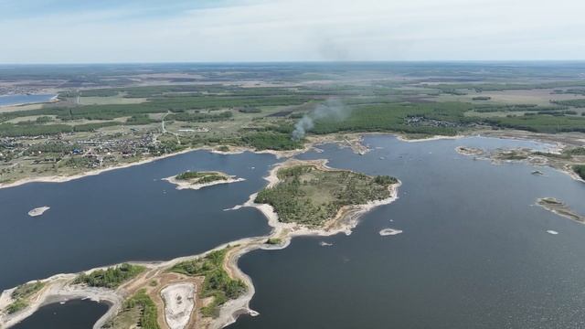 Аргазинское водохранилище и гора Ишумак (Челябинская область) смотреть онлайн