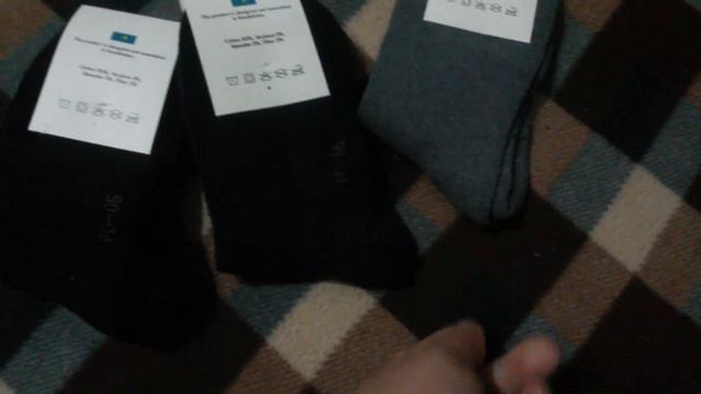 Три пары носков новых на байковой поверхности Первого Февраля - снято ШИРОКОФОРМАТНО смотреть онлайн