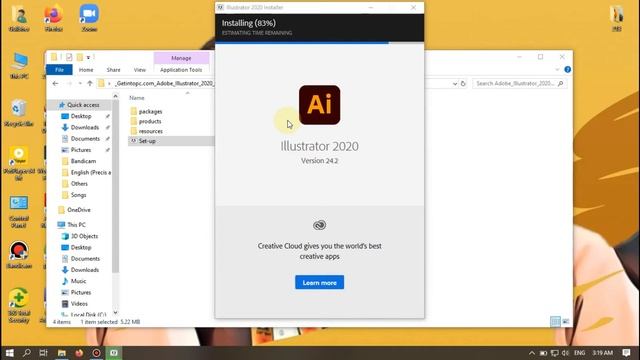 How to install Adobe illustrator 2020 | New File Blank Screen Issue Solved | Explore With GS смотреть онлайн