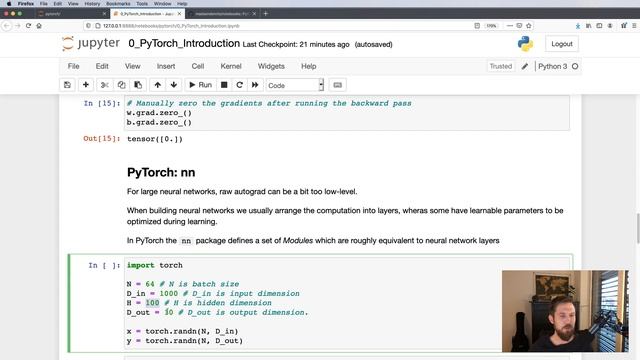 PyTorch - The Basics смотреть онлайн