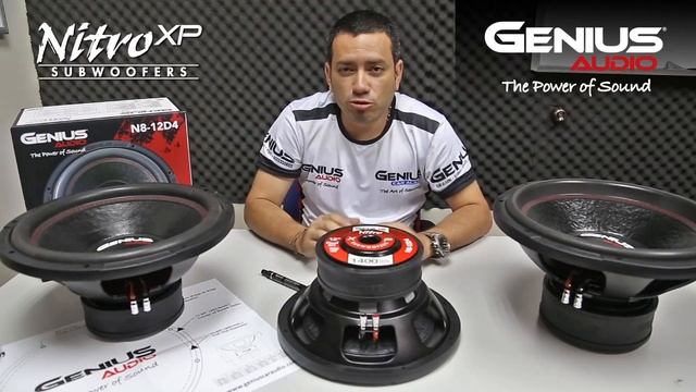 SubWoofers NITRO XP - 1400wMAX / 700wRMS смотреть онлайн
