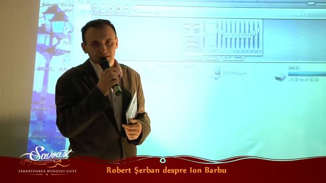 Robert Serban - despre Ion Barbu la SAVOART - editia I смотреть онлайн