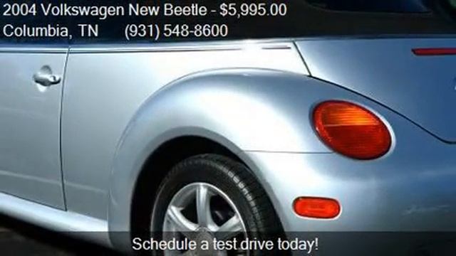 2004 Volkswagen New Beetle GLS 2dr 1.8T Turbo Convertible fo смотреть онлайн