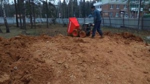 Мини думпер Мотомул, который сделает работу за Вас. Работает за троих!