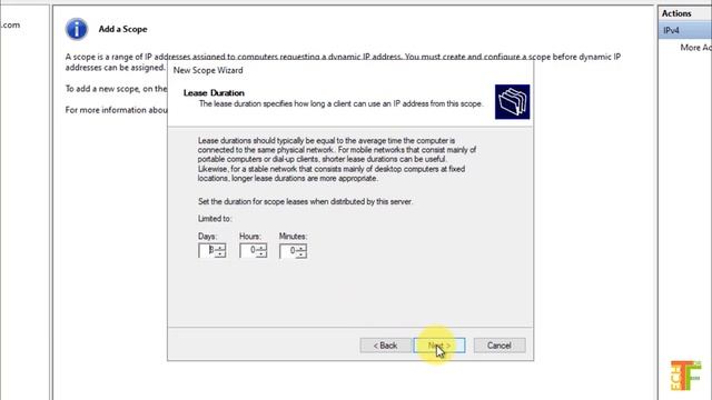 4- Windows Server 2022 DHCP Server installation & configuration step by step смотреть онлайн