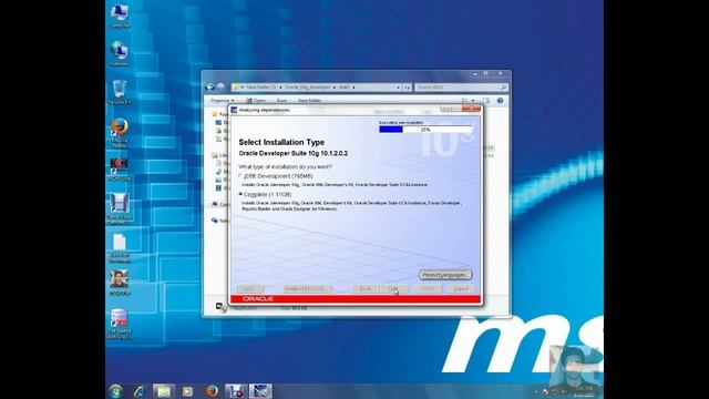 Oracle 10g Developer Suite Instalation смотреть онлайн