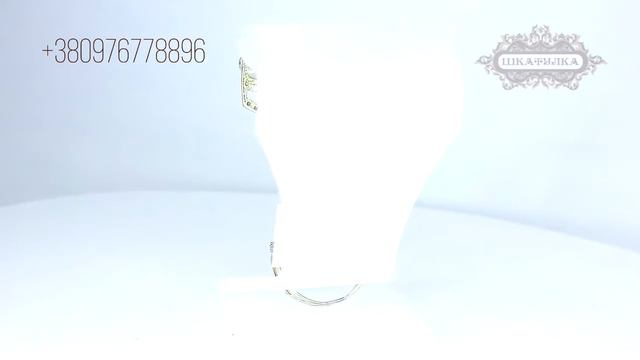 Серебряное кольцо и серьги №113о