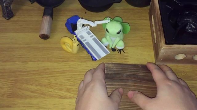 Mini food cooking Flammulina velutipes beef roll for travel frog ミニフードの料理 旅行カエルのための牛のロール смотреть онлайн