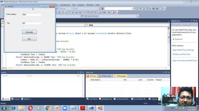Class 4 Visual Basic Decision Structures Part 1 смотреть онлайн