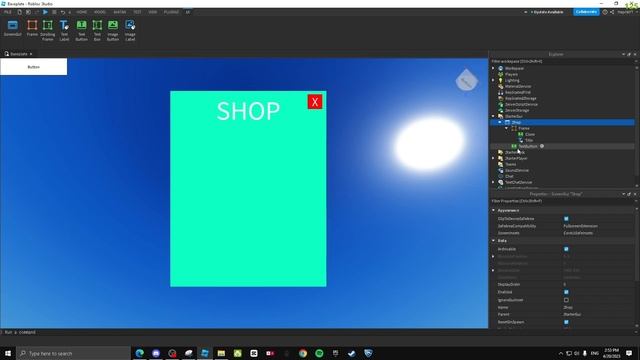 HOW to MAKE a "SHOP GUI" | Roblox Studio смотреть онлайн