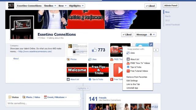 How to Customize Your Facebook Fan Page App Graphics (Timeline) смотреть онлайн