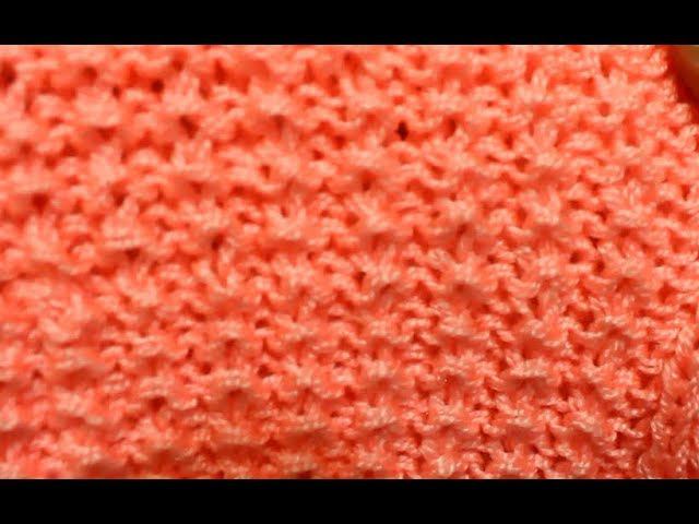 Узор ЖЕМЧУЖНЫЙ спицами