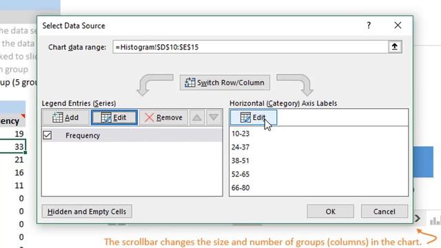 Make Your Frequency Distribution Chart Interactive With Excel Hash! смотреть онлайн