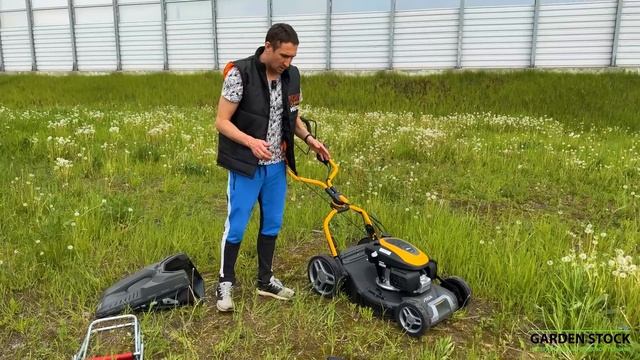 Как ВЫБРАТЬ газонокосилку, на что обратить ВНИМАНИЕ? Газонокосилка Stiga Combi 753 V Honda GCVx170 смотреть онлайн
