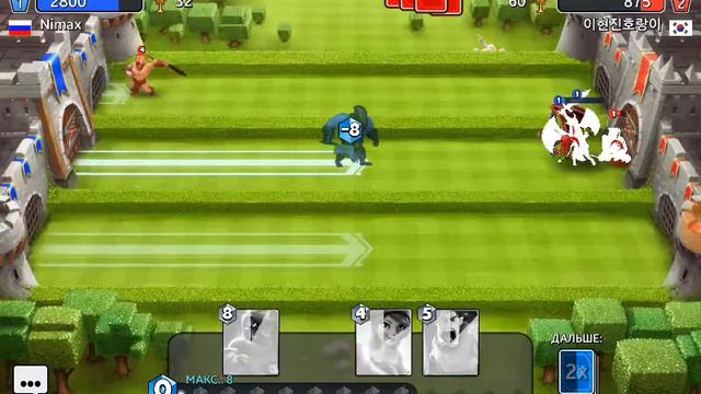 Обзор игры Castle Crash смотреть онлайн