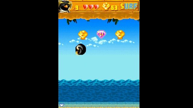 Surf's Up (Лови Волну!) JAVA GAME (Gameloft 2007 year) FULL WALKTHROUGH смотреть онлайн