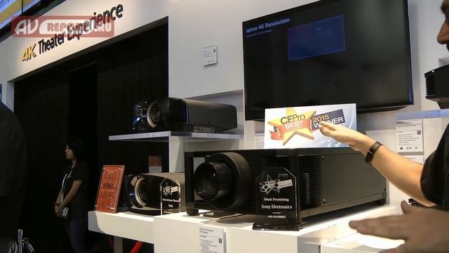 CEDIA 2015: Видеопроекторы SONY смотреть онлайн