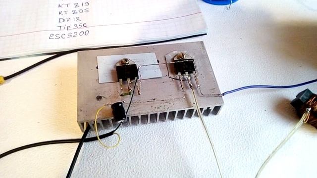 Как сделать простой хороший Усилитель звука на транзисторах своими руками смотреть онлайн