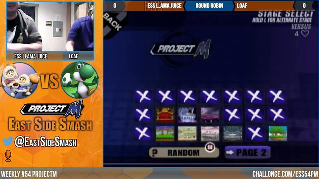ESS Weekly #54: ESS | Llama Juice (Ice Climbers) Vs Loaf (Yoshi) - Round Robin - Project M смотреть онлайн
