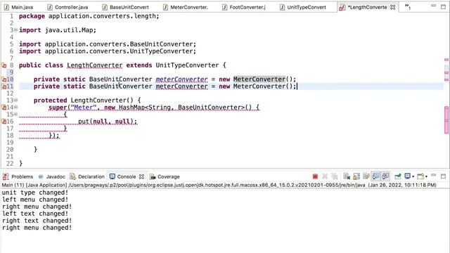 Creating a Unit Converter App JavaFX, and SceneBuilder, and Polymorphism смотреть онлайн