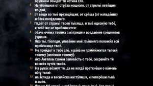 ДЕВЯНОСТЫЙ ПСАЛОМ / ЧИТАЕТ АЛЕКСАНДР АНАНЬЕВ