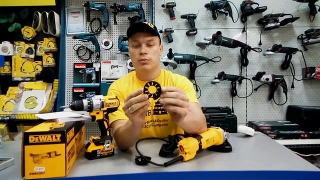Болгарка (УШМ) DeWALT(Деволт) DWE4257 смотреть онлайн