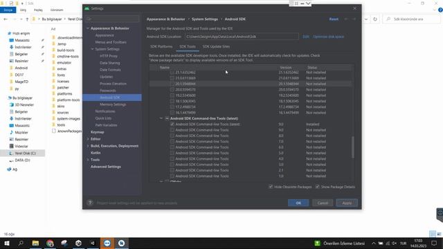 Failed to update Android SDK package list. See the Console for details. смотреть онлайн