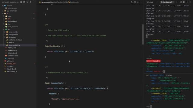 LIVE - Been Working On A SANCTUM App Extension For Quasar V2!!! смотреть онлайн