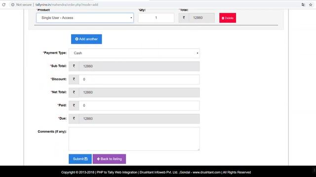 Tally Web Integration : Integrate Tally online with PHP or website смотреть онлайн