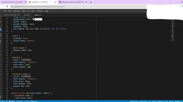 React Js | Stop Watch | Coding practice - 20 | NXTWAVE | CCBP смотреть онлайн