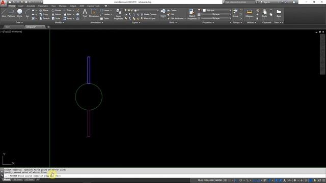 Drawing a 45 Degree Set Square in AutoCAD - Part 2 смотреть онлайн