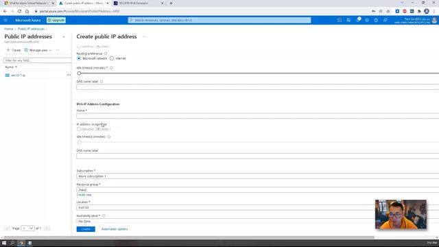 Steps to Configure Native IPv6 Address for Azure VM смотреть онлайн