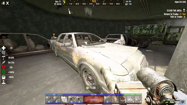 7 Days To Die But The Zombies Have Guns. смотреть онлайн