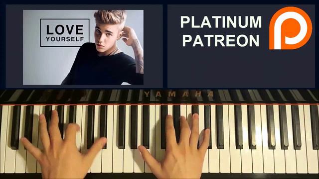 Justin Bieber - "Love Yourself" | Patreon Dedication #9 (Piano Cover by Amosdoll) смотреть онлайн