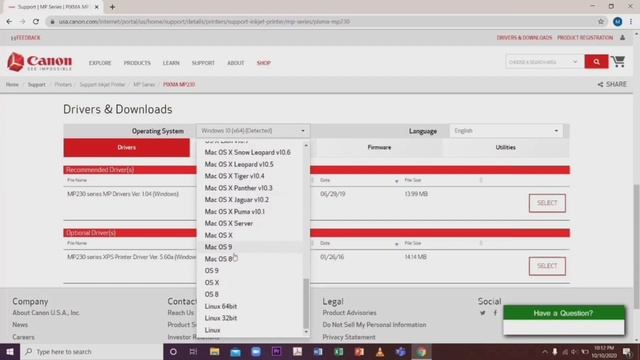 How to Download and Install Canon Printer Drivers for Windows 10 смотреть онлайн