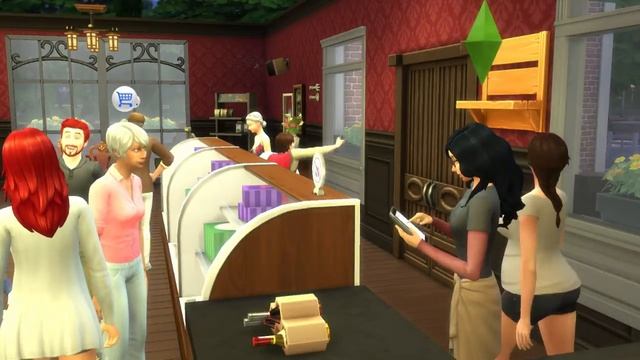 The Sims 4 Get To Work: Bakery Retail смотреть онлайн