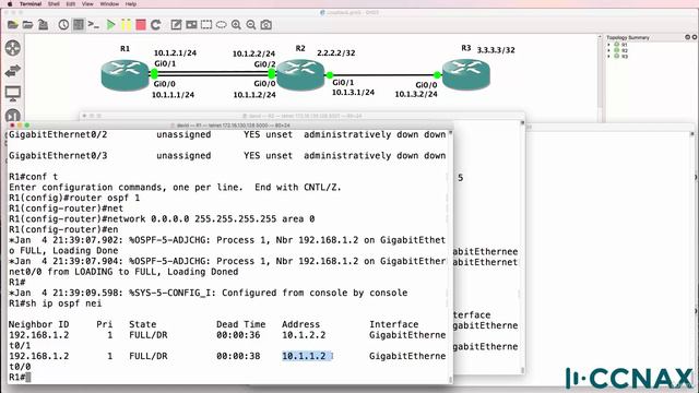 2 Another reason to use a loopback - OSPF смотреть онлайн