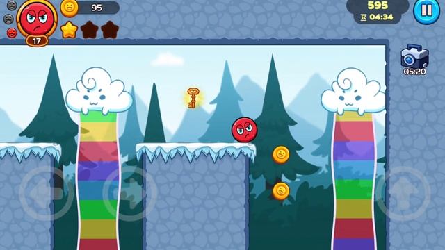Red Ball 4 New Icy cold Adventure Snowman Boss FIght смотреть онлайн