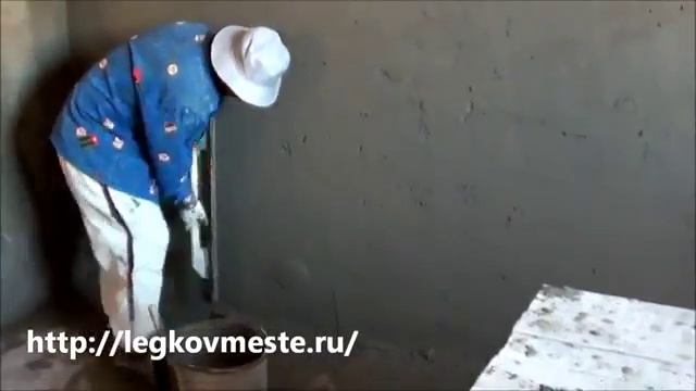 Подробная инструкция штукатурки стен цементно-песчаной смесью смотреть онлайн