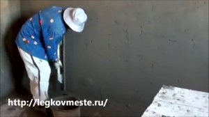 Подробная инструкция штукатурки стен цементно-песчаной смесью